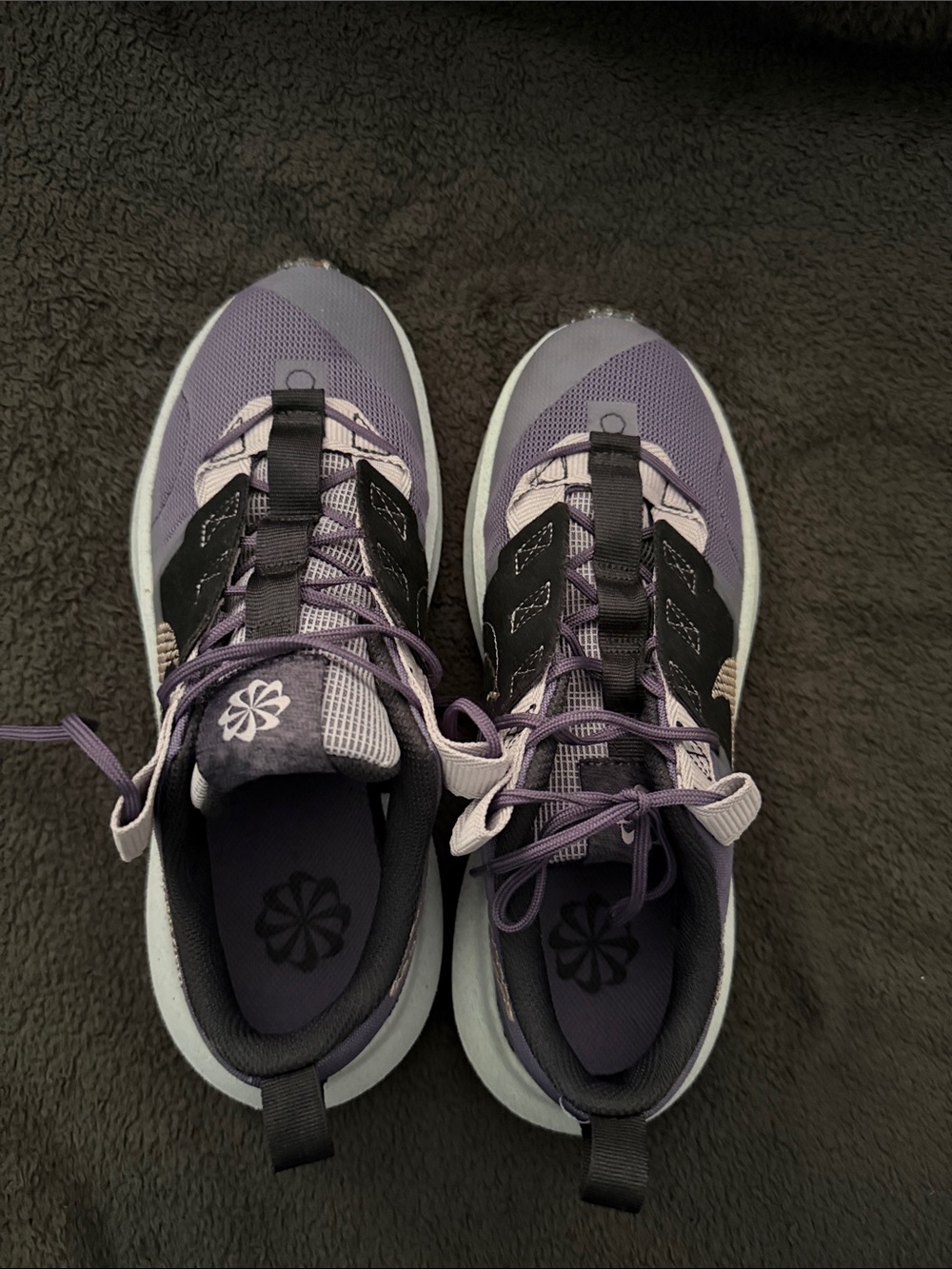 Women's Lavender Nike Crater Impact Sneakers
